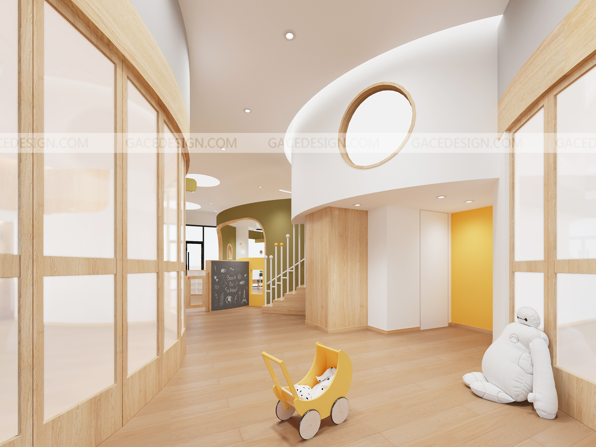 幼兒園走廊設(shè)計(jì)有哪些要點(diǎn)？