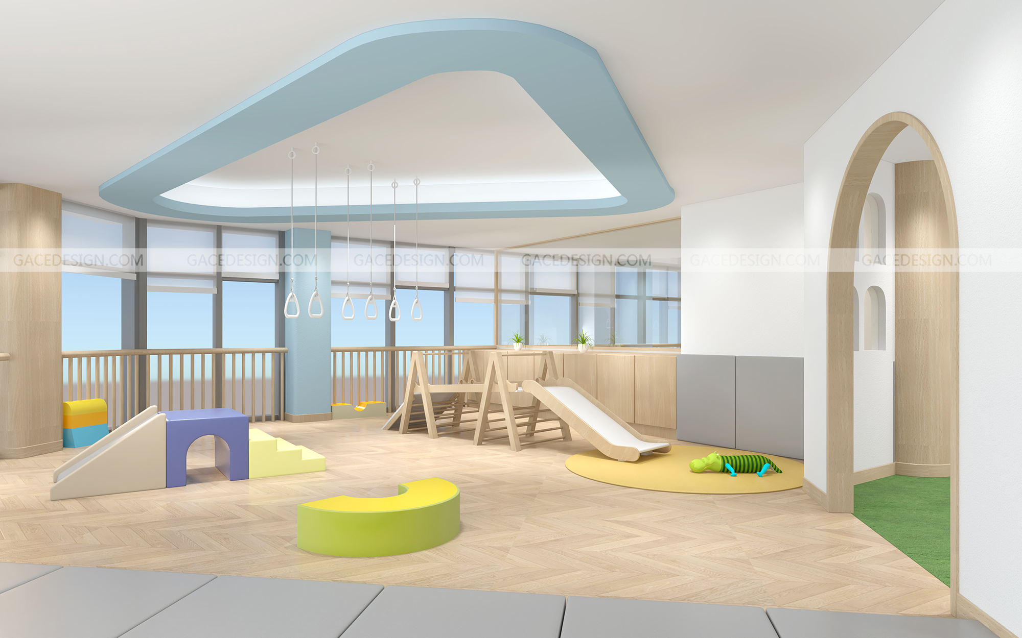 幼兒園走廊設(shè)計(jì)的功能性原則有哪些？